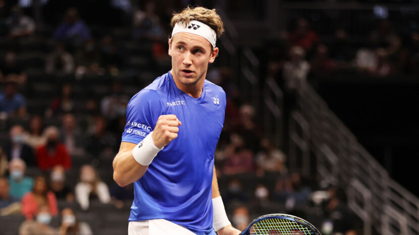 Каспър Рууд даде преднина на Европа на Laver Cup Каспър Рууд даде преднина на Европа на Laver Cup