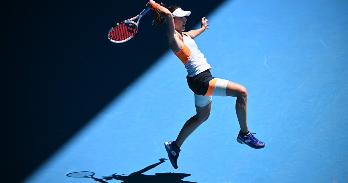Australian Open осминафиналАлизе Корне 8211 Симона Халеп 6 4 3 6 6 4Даниел