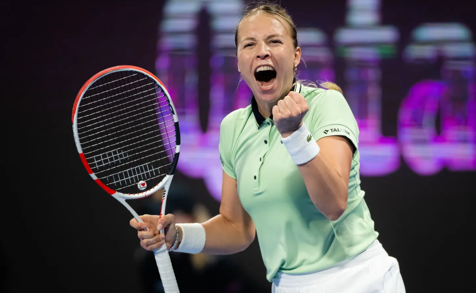 Qatar Totalenergies Open, полуфиналАнет Контавейт – Йелена Остапенко 6-1, 6-4Анет
