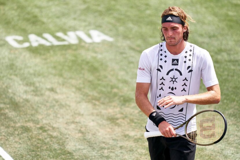 Циципас достигна до дебютния си ATP полуфинал на трева Циципас достигна до дебютния си ATP полуфинал на трева