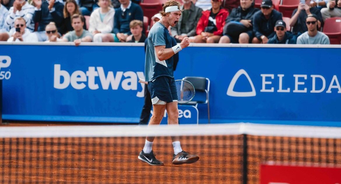 Nordea Open, осминафиналАндрей Рубльов – Федерико Кория 7-5, 4-6, 7-6(2)Андрей