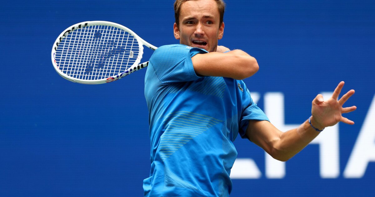 US Open първи кръгДаниил Медведев – Стефан Козлов 6 2 6 4