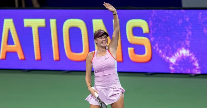 Линда Фрухвиртова е на дебютния си WTA полуфинал