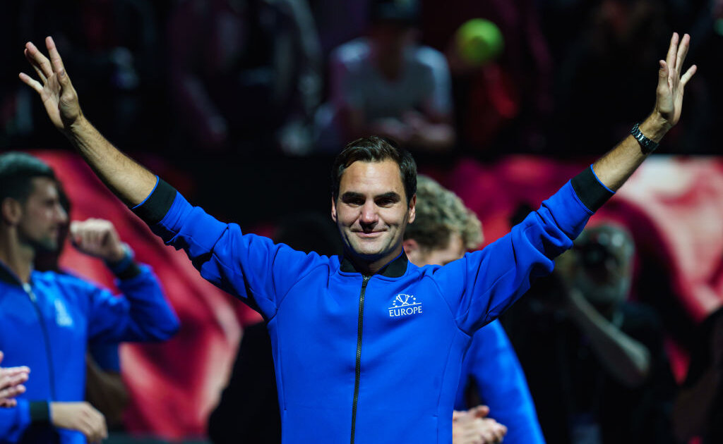 Снощи Роджър Федерер изигра последният мач в своята кариера Маестрото