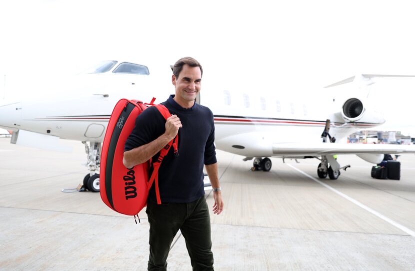 Федерер пристигна в Лондон, но може да не играе на Laver Cup Федерер пристигна в Лондон, но може да не играе на Laver Cup
