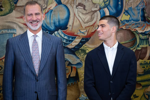 Крал Фелипе VP прие в сряда в Palacio de la