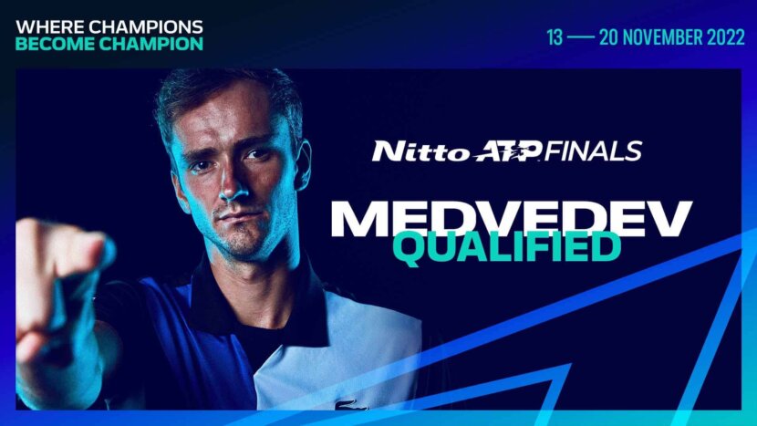 Даниил Медведев се класира за Финалите на ATP Даниил Медведев се класира за Финалите на ATP