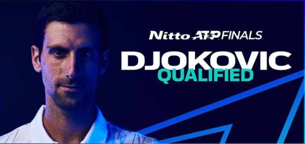 Новак Джокович е петият тенисист класирал се за Nitto ATP