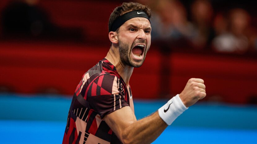 Димитров мина и през Фонини за деветия си пореден 1/8-финал на Paris Masters