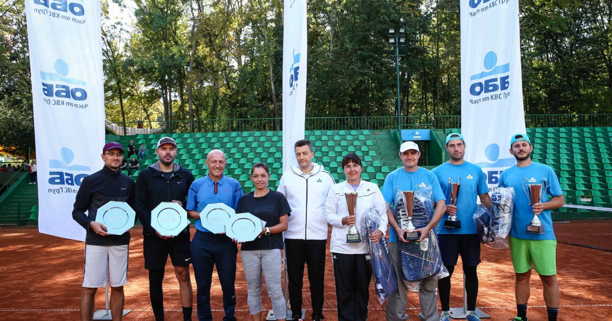 Днес приключи третото издание на любителския ОББ Тенис турнир за