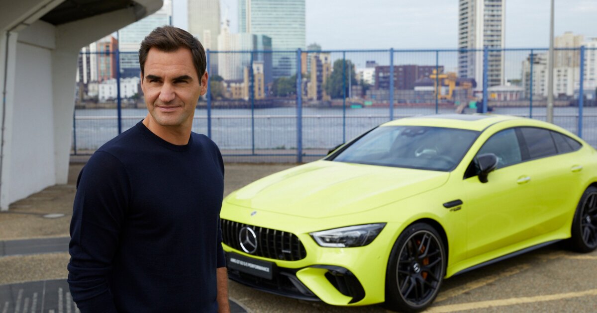 Партньорството между Роджър Федерер и автомобилния гигант Мерцедес продължава с