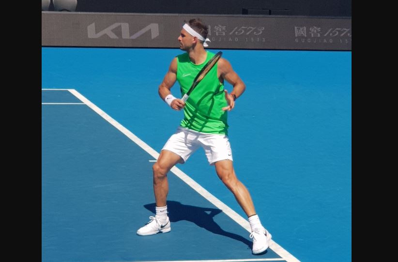 Григор Димитров продължава подготовката си за Australian Open като след