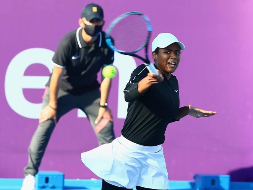 Тя няма победа в тениса, но 7 от 9-те ѝ мача са в WTA тура Тя няма победа в тениса, но 7 от 9-те ѝ мача са в WTA тура