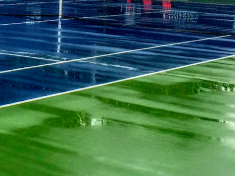 rain tennis