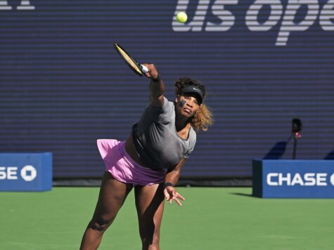 serena williams training
