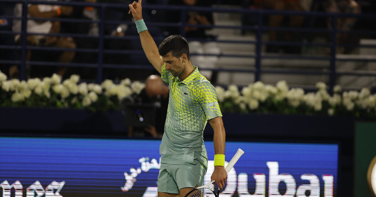 Dubai Duty Free Tennis Championships осминафиналНовак Джокович – Талон Грийкспор6 2