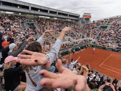 roland garros fans