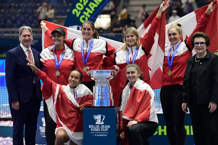 Канада повали Италия и спечели първата си Billie Jean King Cup