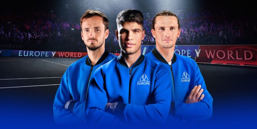 Алкарас, Медведев и Зверев потвърдиха участие на Laver Cup (видео) Алкарас, Медведев и Зверев потвърдиха участие на Laver Cup (видео)