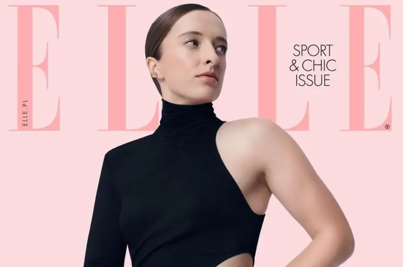 Ига Швьонтек е на корицата на новия брой на Elle (снимки)