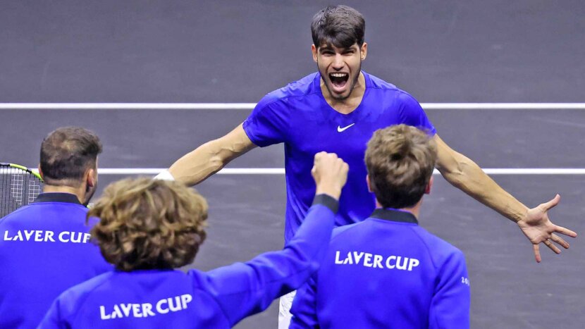 Алкарас донесе титлата от Laver Cup на отбора на Европа Алкарас донесе титлата от Laver Cup на отбора на Европа