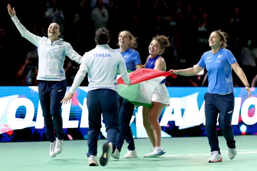 Италия спечели титлата на Billie Jean King Cup Италия спечели титлата на Billie Jean King Cup