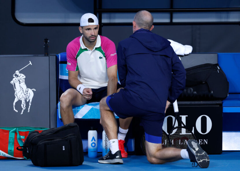 Тялото на Григор Димитров не издържа. Българинът напуска Australian Open след отказване Тялото на Григор Димитров не издържа. Българинът напуска Australian Open след отказване