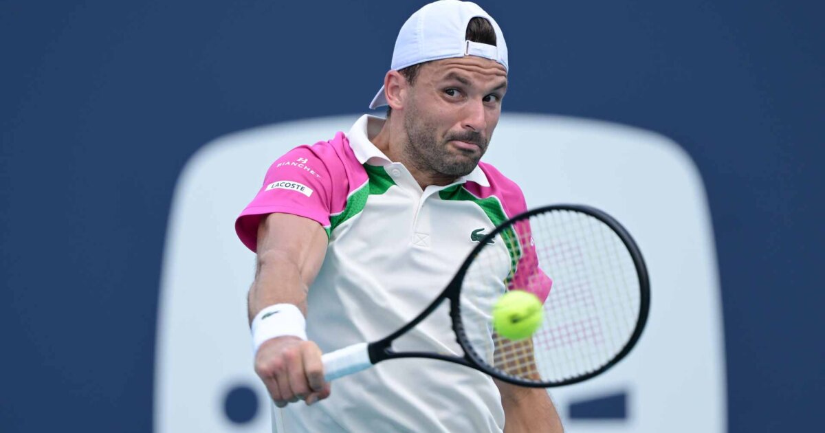 От щаба на Григор Димитров официално потвърдиха програмата му за