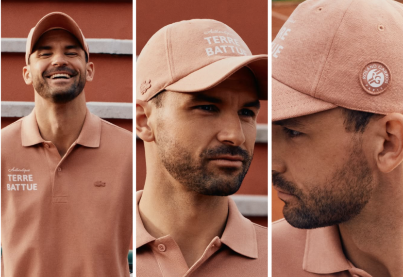 Terre Battue: Григор Димитров и новата колекция на Lacoste Terre Battue: Григор Димитров и новата колекция на Lacoste