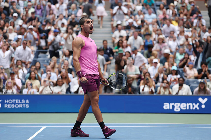 Карлос Алкарас показа изумителен тенис и се класира на полуфинал на US Open