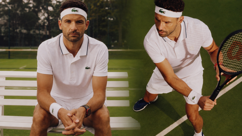 Димитров, Джокович и Лис представиха колекцията на Lacoste за Уимбълдън Димитров, Джокович и Лис представиха колекцията на Lacoste за Уимбълдън