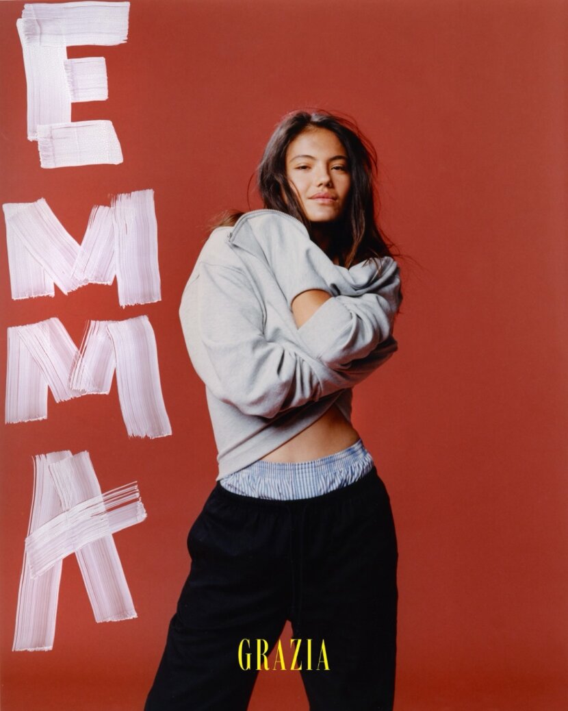 "В силата си" - Ема Радукану засне фотосесия за Grazia