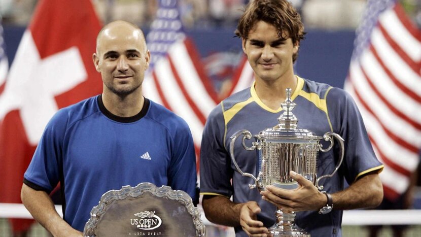 Федерер: Финалът с Агаси е любимият ми мач на US Open Федерер: Финалът с Агаси е любимият ми мач на US Open