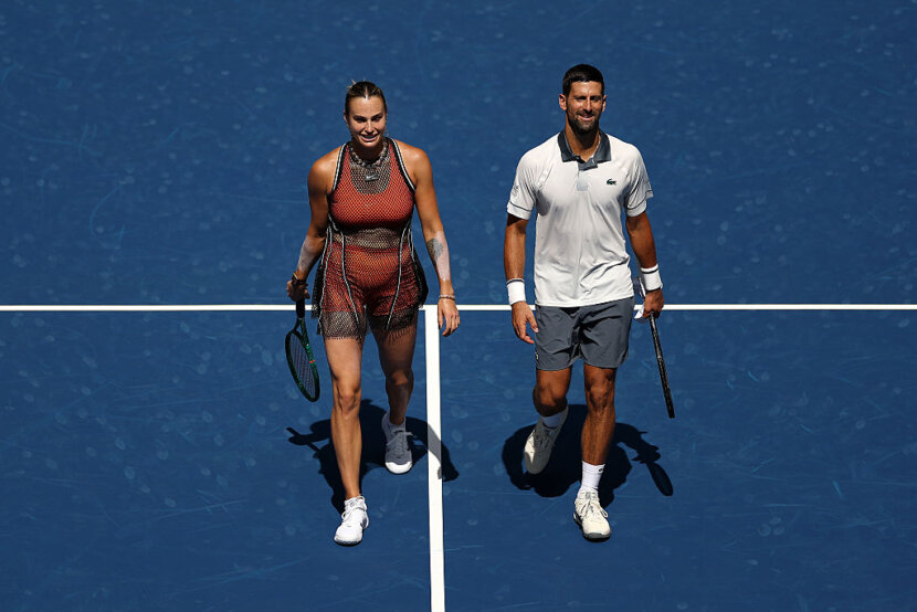 Избрани моменти - тандемът Джокович/Сабаленка дебютира на US Open (Видео) Избрани моменти - тандемът Джокович/Сабаленка дебютира на US Open (Видео)